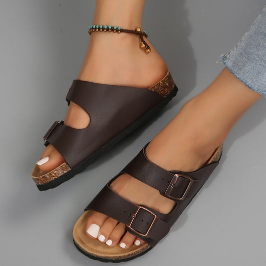 Comfortable Summer Sandal Slippers for Women - Soft, Breathable, and Adjustable Straps - Perfect for Beach, Pool, or Outdoor Activities