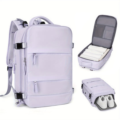 Large Travel Backpack Women, Carry On Backpack, Hiking Backpack Waterproof Outdoor Sports Rucksack Casual Daypack School Bag