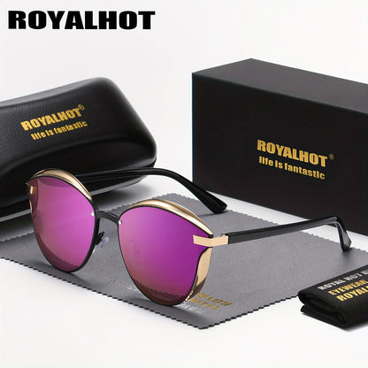 RoyalHot Women Men Polarized Alloy Quality Oval Frame Driving Shades Oculos masculino Male
