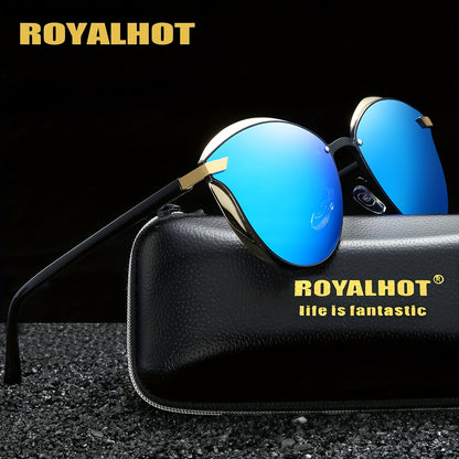 RoyalHot Women Men Polarized Alloy Quality Oval Frame Driving Shades Oculos masculino Male