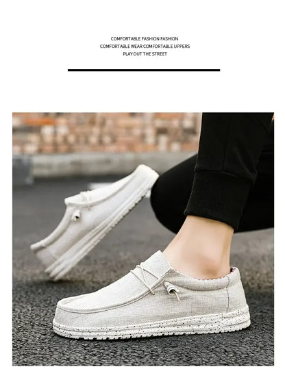 Men's Casual Shoes Light Non-slip Loafer Flat Shoes Outdoor Sneakers Vulcanized Shoes for Men Sapatos Formais Masculinos