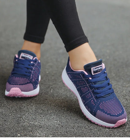 Women's Sneaker Breatherable Women's Sports Shoes For Woman White Sneakers Lightweight Baskets Femmes 2025 Tennis Casual Sports