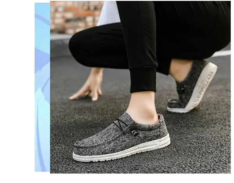 Men's Casual Shoes Light Non-slip Loafer Flat Shoes Outdoor Sneakers Vulcanized Shoes for Men Sapatos Formais Masculinos