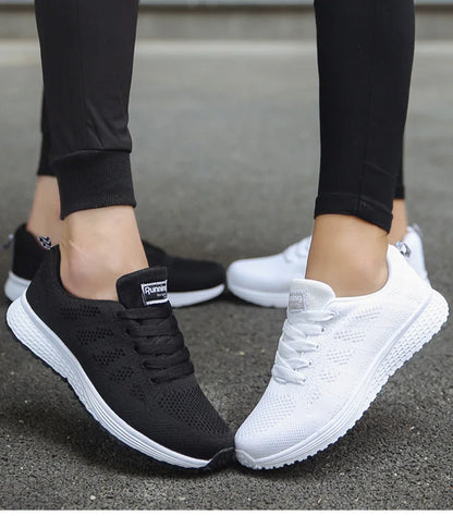 Women's Sneaker Breatherable Women's Sports Shoes For Woman White Sneakers Lightweight Baskets Femmes 2025 Tennis Casual Sports