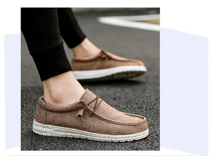 Men's Casual Shoes Light Non-slip Loafer Flat Shoes Outdoor Sneakers Vulcanized Shoes for Men Sapatos Formais Masculinos
