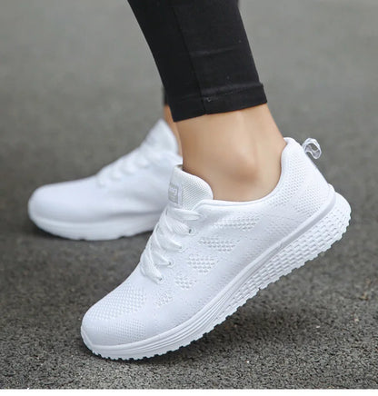 Women's Sneaker Breatherable Women's Sports Shoes For Woman White Sneakers Lightweight Baskets Femmes 2025 Tennis Casual Sports