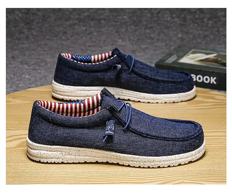 Men's Casual Shoes Light Non-slip Loafer Flat Shoes Outdoor Sneakers Vulcanized Shoes for Men Sapatos Formais Masculinos