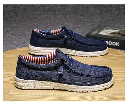 Men's Casual Shoes Light Non-slip Loafer Flat Shoes Outdoor Sneakers Vulcanized Shoes for Men Sapatos Formais Masculinos
