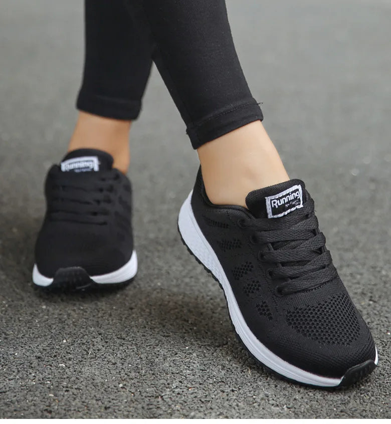 Women's Sneaker Breatherable Women's Sports Shoes For Woman White Sneakers Lightweight Baskets Femmes 2025 Tennis Casual Sports