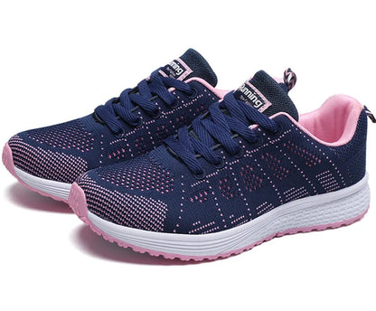 Women's Sneaker Breatherable Women's Sports Shoes For Woman White Sneakers Lightweight Baskets Femmes 2025 Tennis Casual Sports