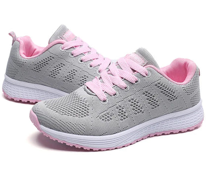 Women's Sneaker Breatherable Women's Sports Shoes For Woman White Sneakers Lightweight Baskets Femmes 2025 Tennis Casual Sports