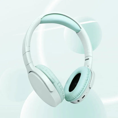 Fashion Bluetooth Wireless Headphones Over Ear Deep Bass Sports Stereo HiFi Long Battery Life Universal For All Devices
