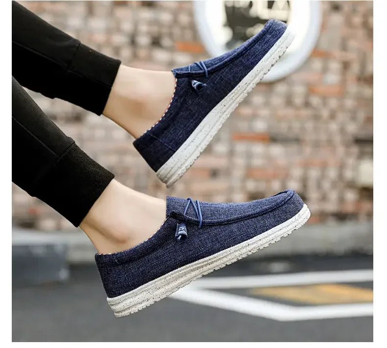 Men's Casual Shoes Light Non-slip Loafer Flat Shoes Outdoor Sneakers Vulcanized Shoes for Men Sapatos Formais Masculinos