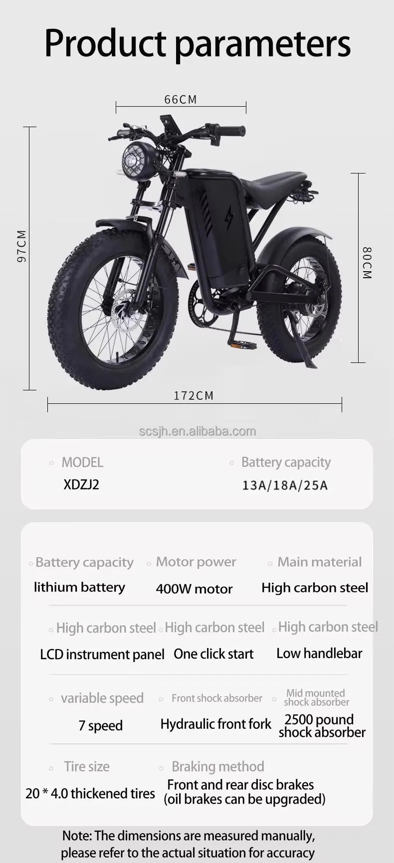 Street models, motorized scooters.