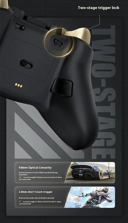 MACHENIKE G5 PRO V2 Tri-Mode Wireless Game Controller for Android/iOS Phone, PC, Tablet, TV - Bluetooth 2.4G Wired, NOT for PS/X