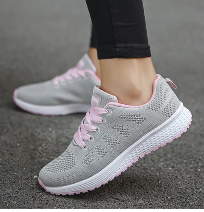 Women's Sneaker Breatherable Women's Sports Shoes For Woman White Sneakers Lightweight Baskets Femmes 2025 Tennis Casual Sports
