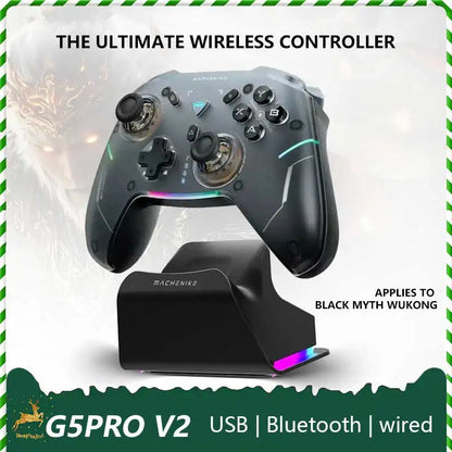 MACHENIKE G5 PRO V2 Tri-Mode Wireless Game Controller for Android/iOS Phone, PC, Tablet, TV - Bluetooth 2.4G Wired, NOT for PS/X