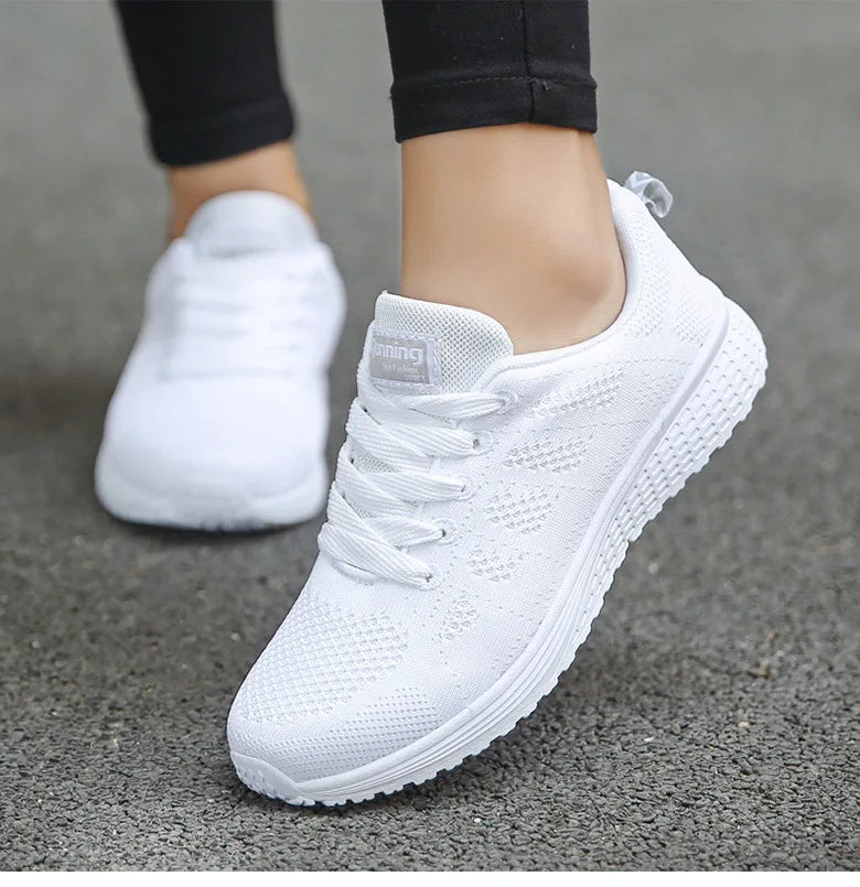 Women's Sneaker Breatherable Women's Sports Shoes For Woman White Sneakers Lightweight Baskets Femmes 2025 Tennis Casual Sports