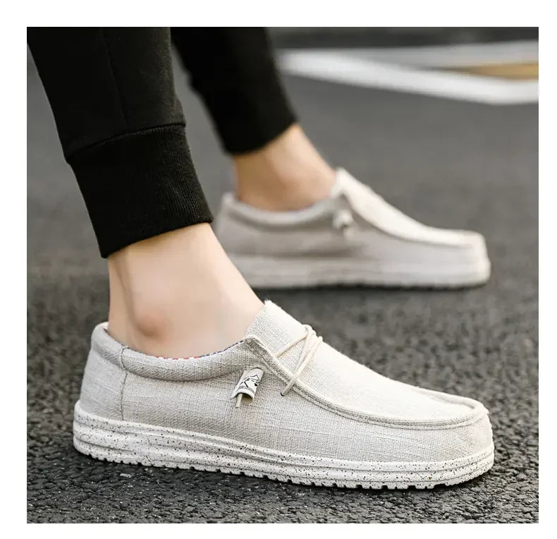 Men's Casual Shoes Light Non-slip Loafer Flat Shoes Outdoor Sneakers Vulcanized Shoes for Men Sapatos Formais Masculinos