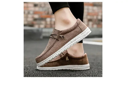 Men's Casual Shoes Light Non-slip Loafer Flat Shoes Outdoor Sneakers Vulcanized Shoes for Men Sapatos Formais Masculinos