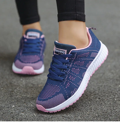 Women's Sneaker Breatherable Women's Sports Shoes For Woman White Sneakers Lightweight Baskets Femmes 2025 Tennis Casual Sports