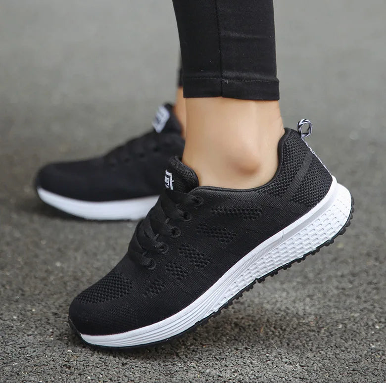 Women's Sneaker Breatherable Women's Sports Shoes For Woman White Sneakers Lightweight Baskets Femmes 2025 Tennis Casual Sports