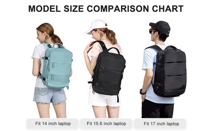 Large Travel Backpack Women, Carry On Backpack, Hiking Backpack Waterproof Outdoor Sports Rucksack Casual Daypack School Bag