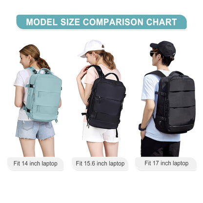 Large Travel Backpack Women, Carry On Backpack, Hiking Backpack Waterproof Outdoor Sports Rucksack Casual Daypack School Bag