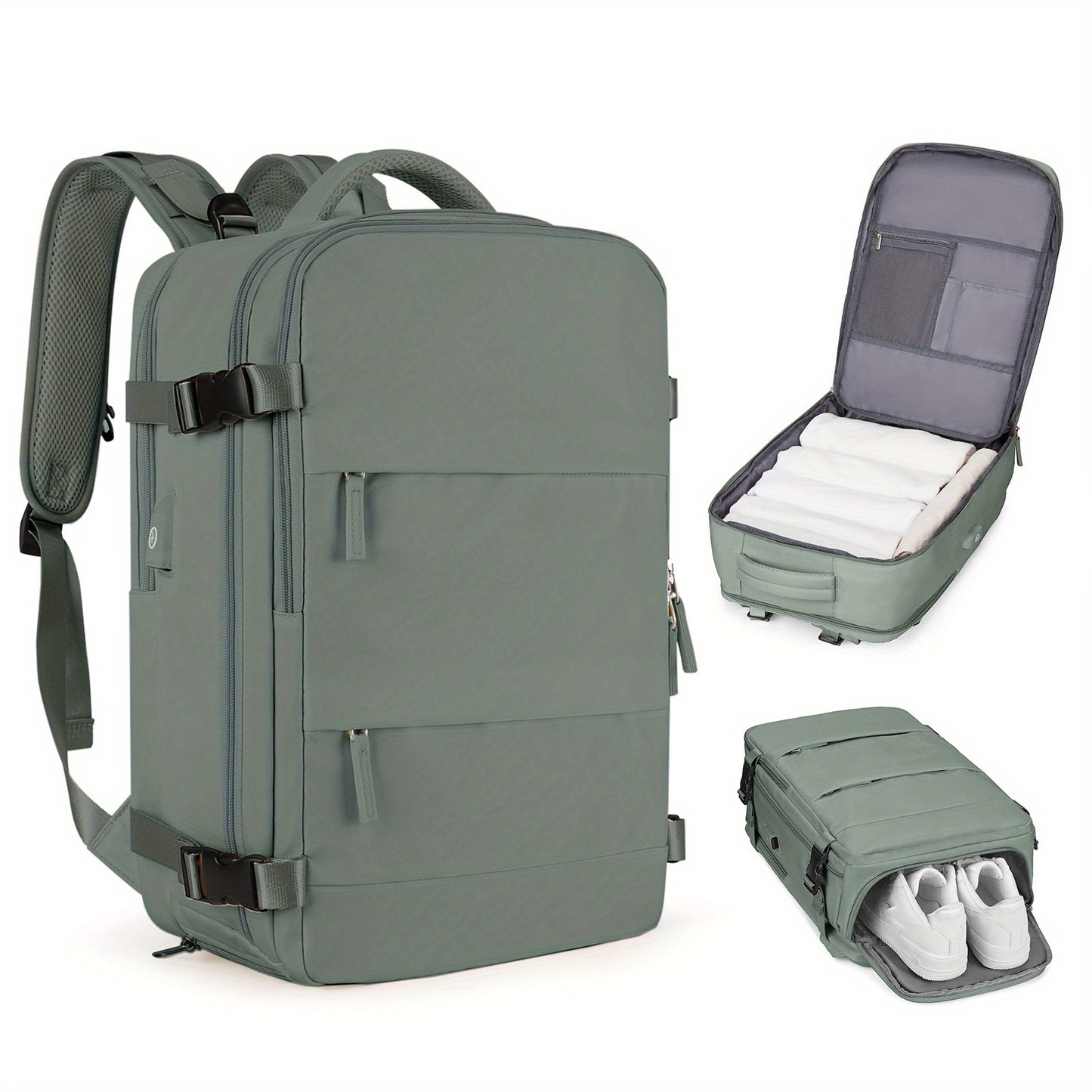 Large Travel Backpack Women, Carry On Backpack, Hiking Backpack Waterproof Outdoor Sports Rucksack Casual Daypack School Bag