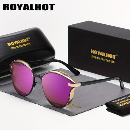 RoyalHot Women Men Polarized Alloy Quality Oval Frame Driving Shades Oculos masculino Male