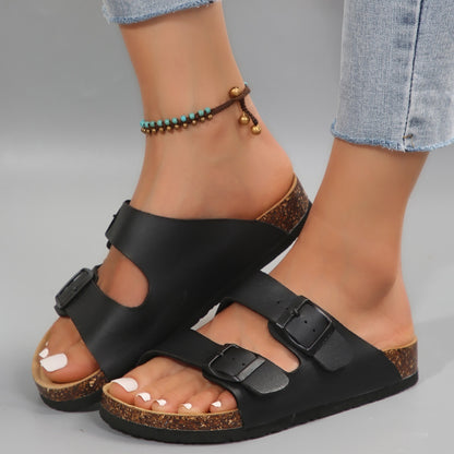 Comfortable Summer Sandal Slippers for Women - Soft, Breathable, and Adjustable Straps - Perfect for Beach, Pool, or Outdoor Activities